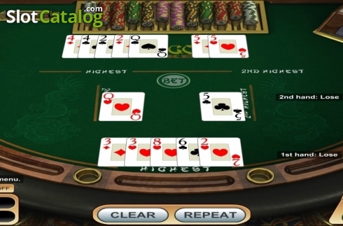 Скрин4. Pai Gow Poker (Betsoft) слот