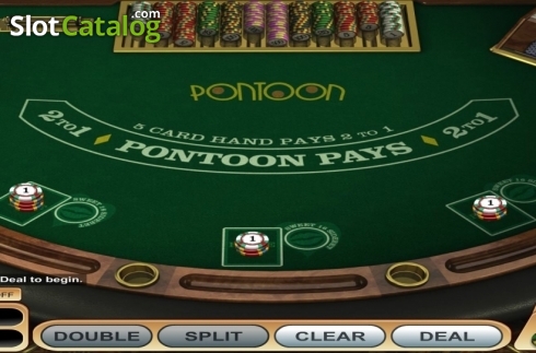 Скрин3. Pontoon Blackjack (Betsoft) слот