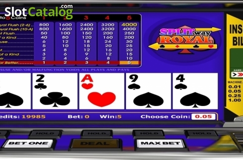 Скрин4. Split Way Royal слот