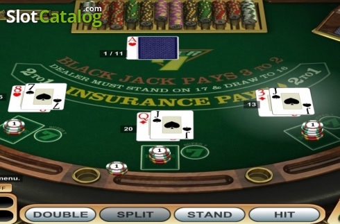 Скрин3. Super 7 Blackjack слот