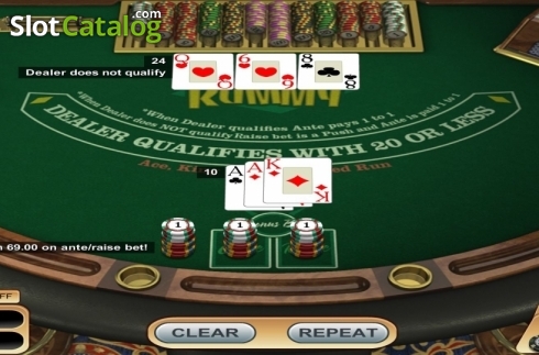 Скрин4. 3 Card Rummy (Betsoft) слот