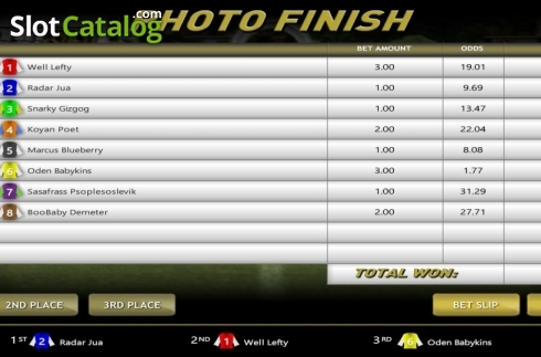 Скрин5. Virtual Racebook 3D слот