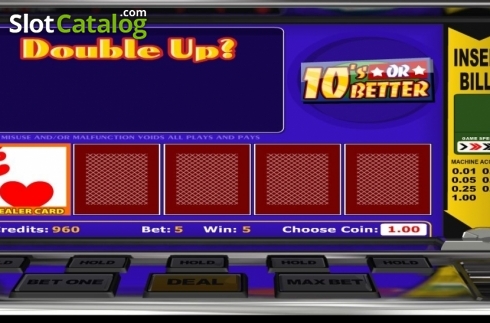 Скрин6. 10's or Better (Betsoft) слот