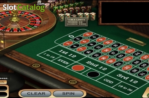 Скрин2. VIP European Roulette слот