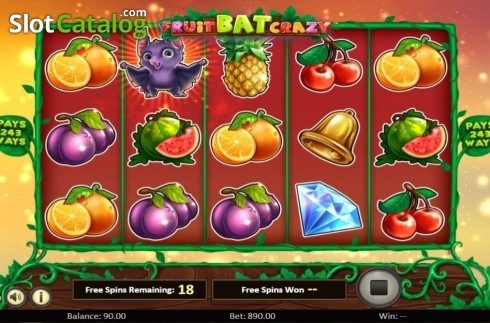 Скрин6. Fruit Bat Crazy слот