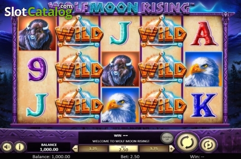 Скрин3. Wolf Moon Rising слот