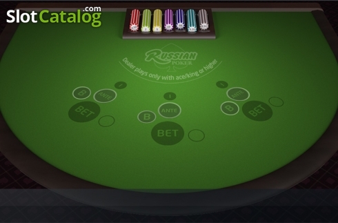 Скрин2. Russian Poker	 (Betsoft) слот
