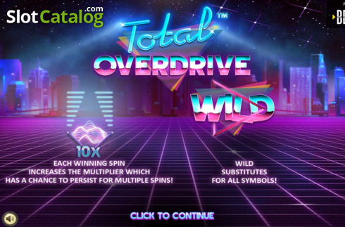 Скрин2. Total Overdrive слот