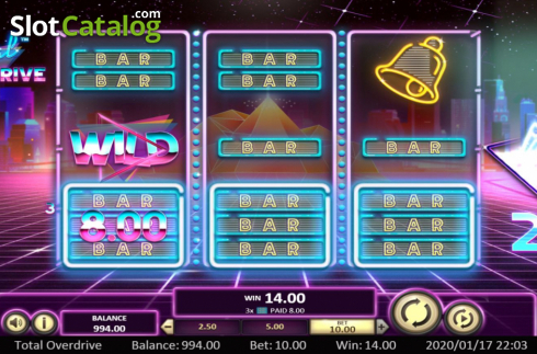 Скрин4. Total Overdrive слот