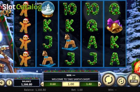 Скрин3. Take Santa's Shop слот