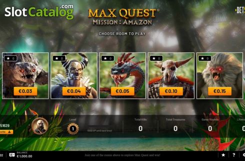 Скрин2. Max Quest - Mission: Amazon слот