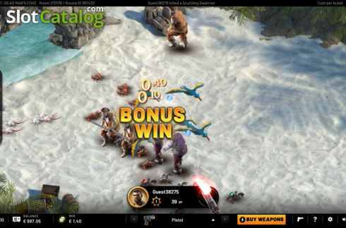 Скрин6. Max Quest - Dead Man's Cove слот
