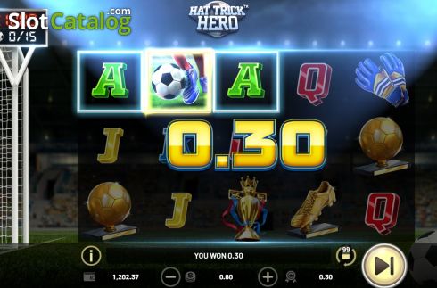 Скрин4. Hat Trick Hero слот