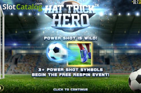 Скрин2. Hat Trick Hero слот