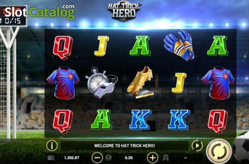 Скрин3. Hat Trick Hero слот