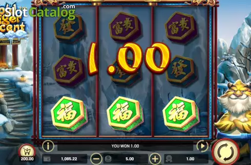 Скрин4. Gold Tiger Ascent слот