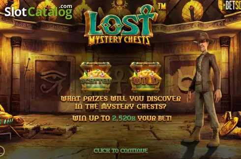 Скрин2. Lost Mystery Chests слот