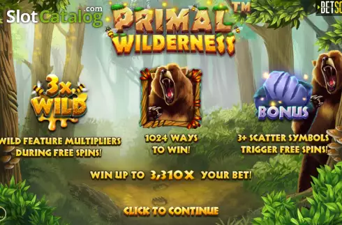 Скрин2. Primal Wilderness слот