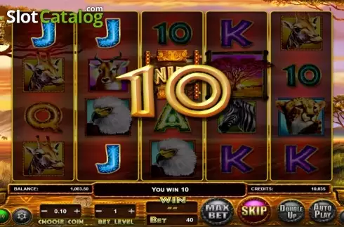 Скрин4. Stampede (Betsoft) слот