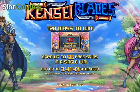 Скрин2. Kensei Blades слот