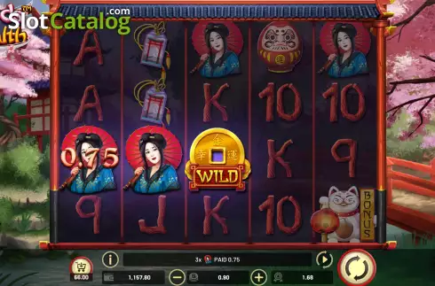 Скрин3. Winds of Wealth слот