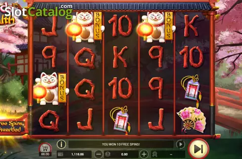 Скрин8. Winds of Wealth слот