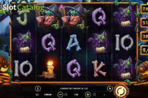Скрин3. Rags to Witches слот
