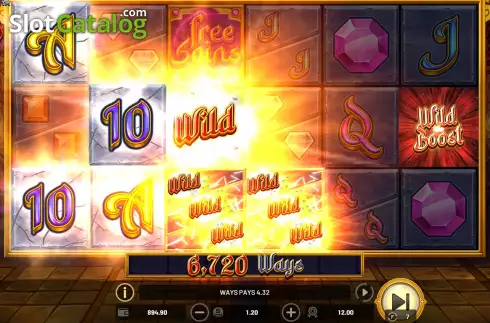 Скрин8. Trinity Reels слот