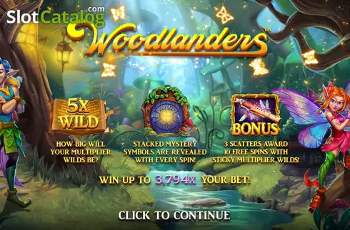 Скрин2. Woodlanders слот