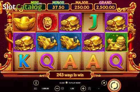 Скрин3. Golden Dragon Inferno (Betsoft) слот