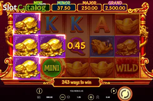Скрин4. Golden Dragon Inferno (Betsoft) слот