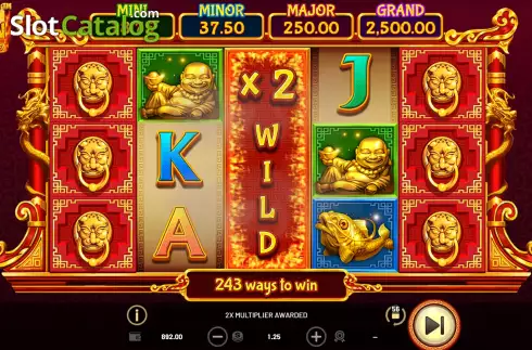 Скрин8. Golden Dragon Inferno (Betsoft) слот