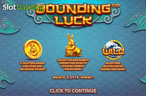 Скрин2. Bounding Luck слот