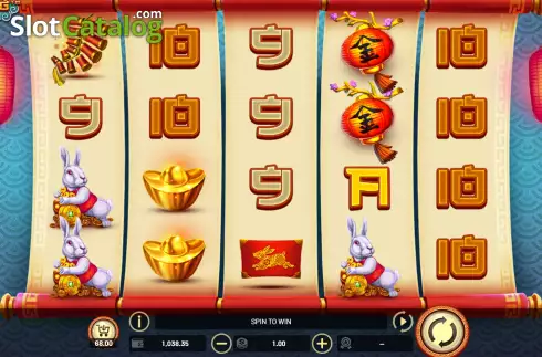 Скрин3. Bounding Luck слот