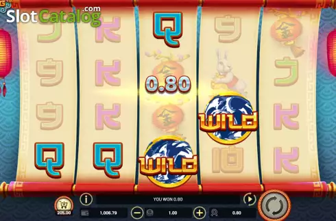 Скрин5. Bounding Luck слот