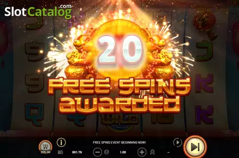 Скрин7. Bounding Luck слот