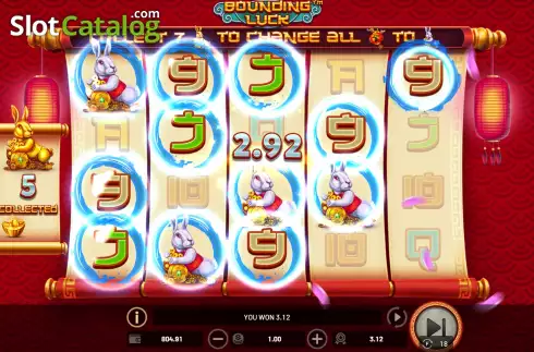 Скрин8. Bounding Luck слот