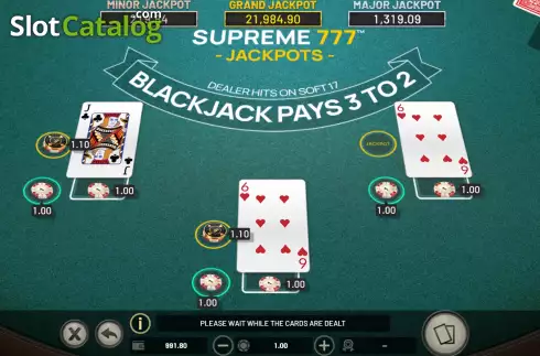 Скрин2. Supreme 777 Jackpots слот