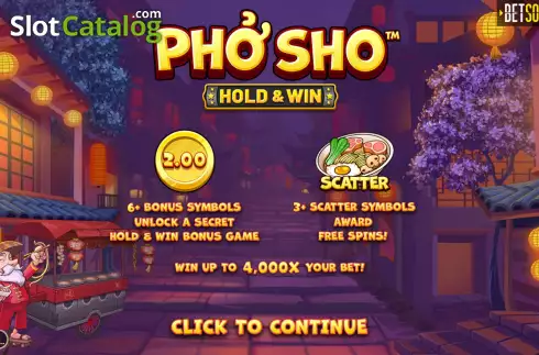 Скрин2. Pho Sho слот
