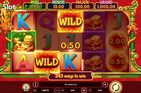 Скрин4. Super Golden Dragon Inferno слот