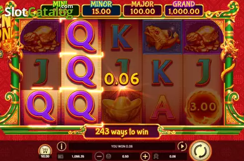 Скрин3. Super Golden Dragon Inferno слот
