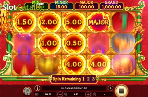 Скрин7. Super Golden Dragon Inferno слот