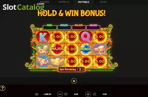 Скрин9. Super Golden Dragon Inferno слот