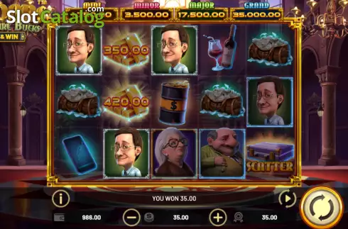 Скрин4. Tycoons: Billionaire Bucks слот