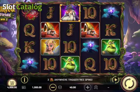 Скрин2. Enchanted: Forest of Fortune слот