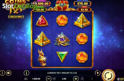 Скрин2. Coins of Ra слот