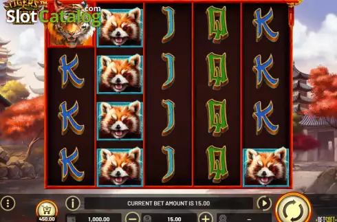 Скрин2. Tiger's Luck слот