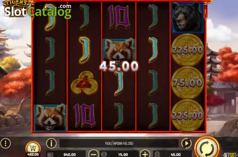 Скрин3. Tiger's Luck слот