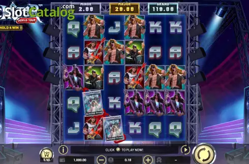 Скрин2. Rockstar: World Tour слот
