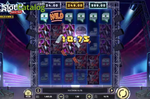 Скрин3. Rockstar: World Tour слот